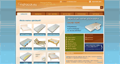 Desktop Screenshot of matracok.eu